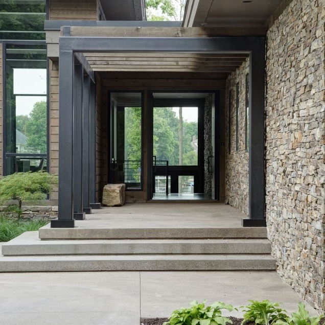 VIKO Stones Wanddecoratie natuursteen steenstrips modulair Arcadia