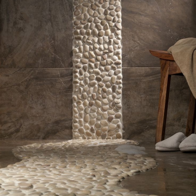 VIKO Stones Wanddecoratie natuursteen steenstrips rivierstenen volga VIKO Stones Wanddecoratie natuursteen steenstrips rivierstenen volga