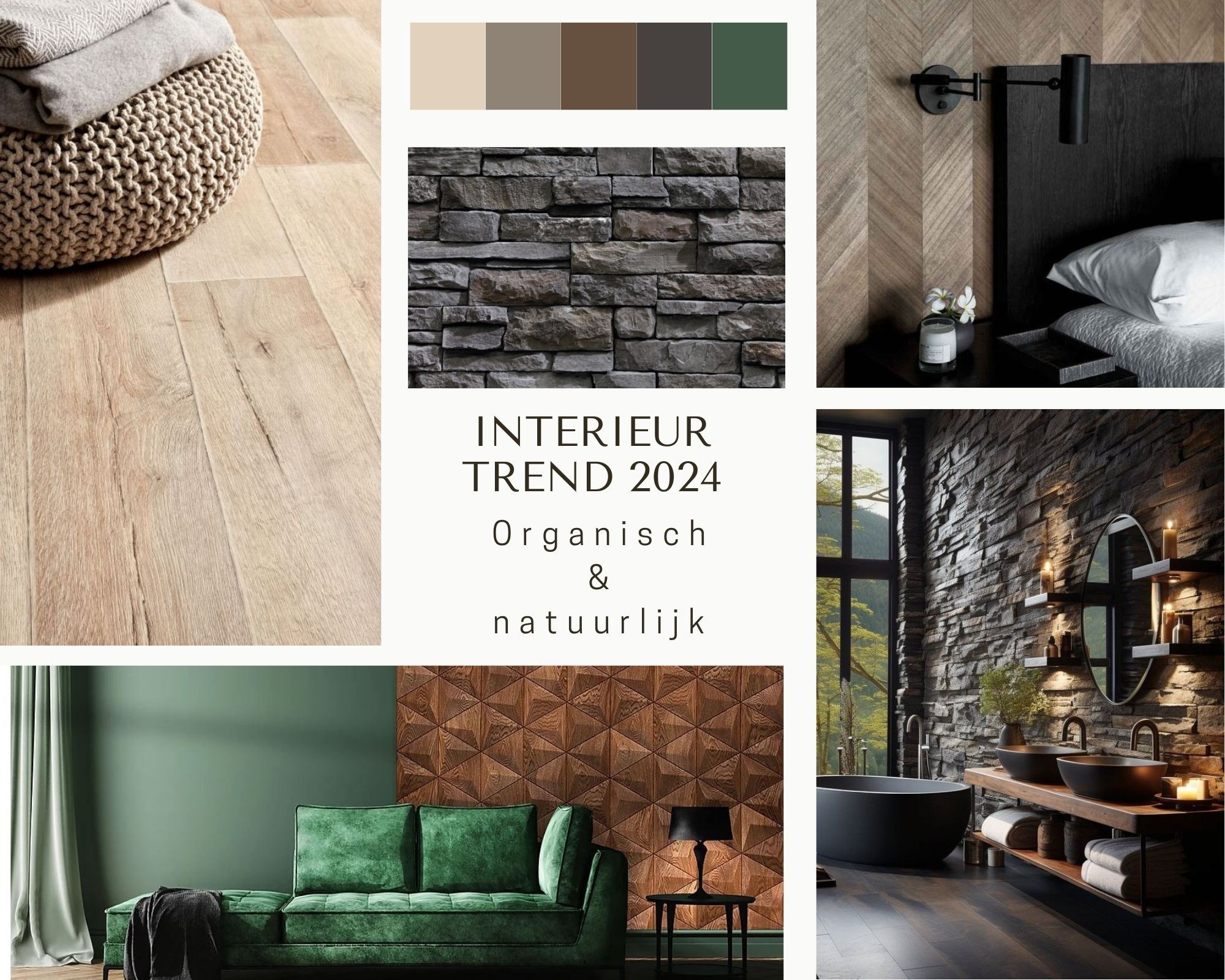 VIKO STONES woontrend 2024 organisch en natuurlijk